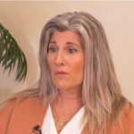 Woman taking interview and making testimonial