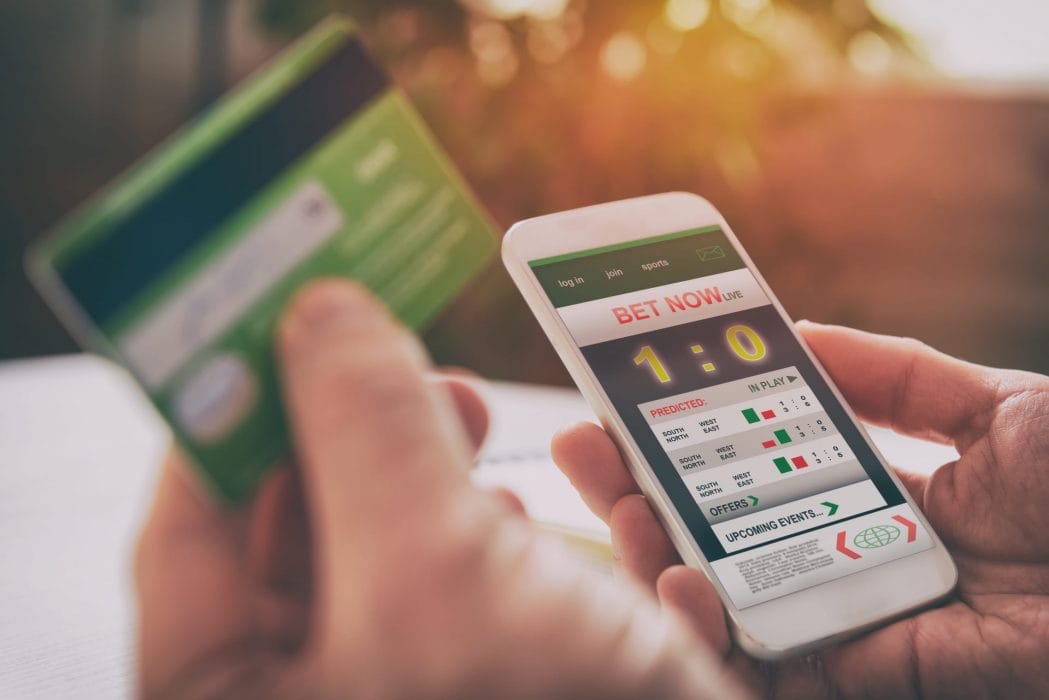 Gambling using phone